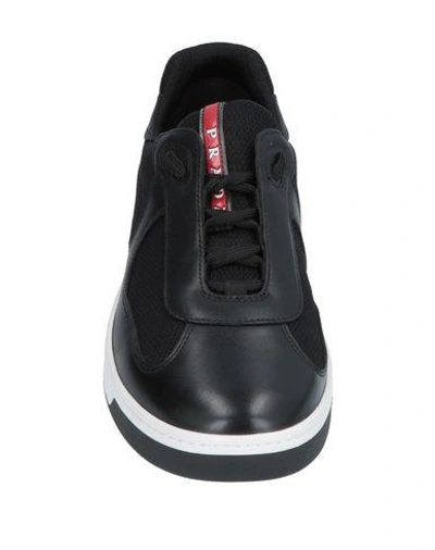 Shop Prada Sneakers In Black