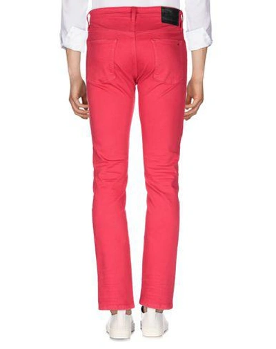 Tommy Jeans Denim Pants In Red