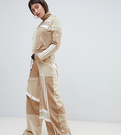 Adidas Originals X Cathari Deconstructed Trousers In Beige Khaki Beige | ModeSens