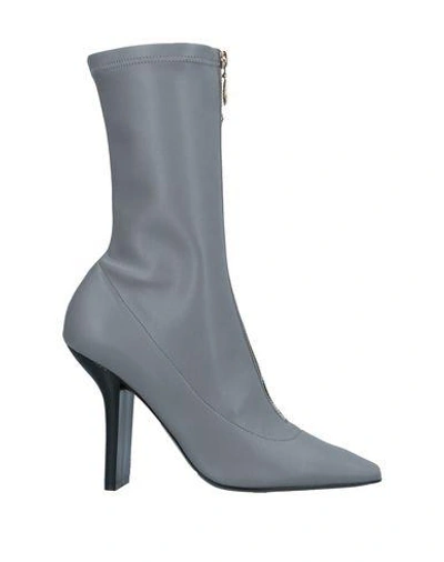 Shop Stella Mccartney Ankle Boot In Grey