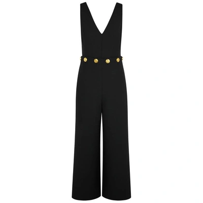 Shop Tory Burch Fremont Embellished Wide-leg Jumpsuit