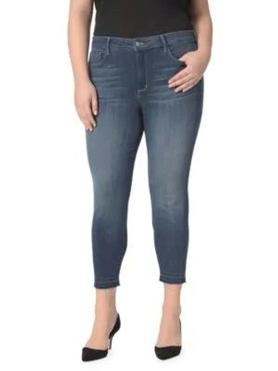 Shop Nydj Plus Skinny Ankle Jeans In Saint Vera