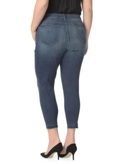 Shop Nydj Plus Skinny Ankle Jeans In Saint Vera