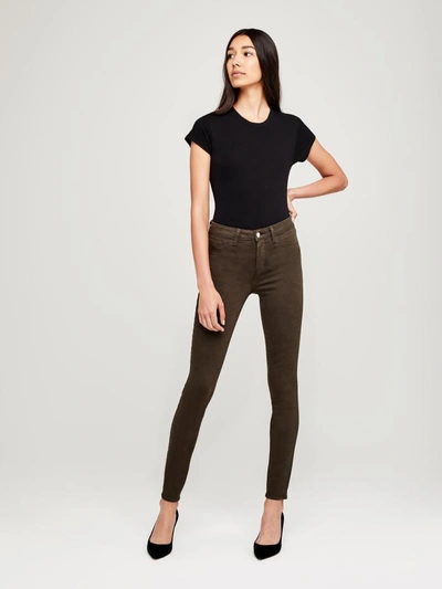 Shop L Agence Marguerite Jean In Army Green