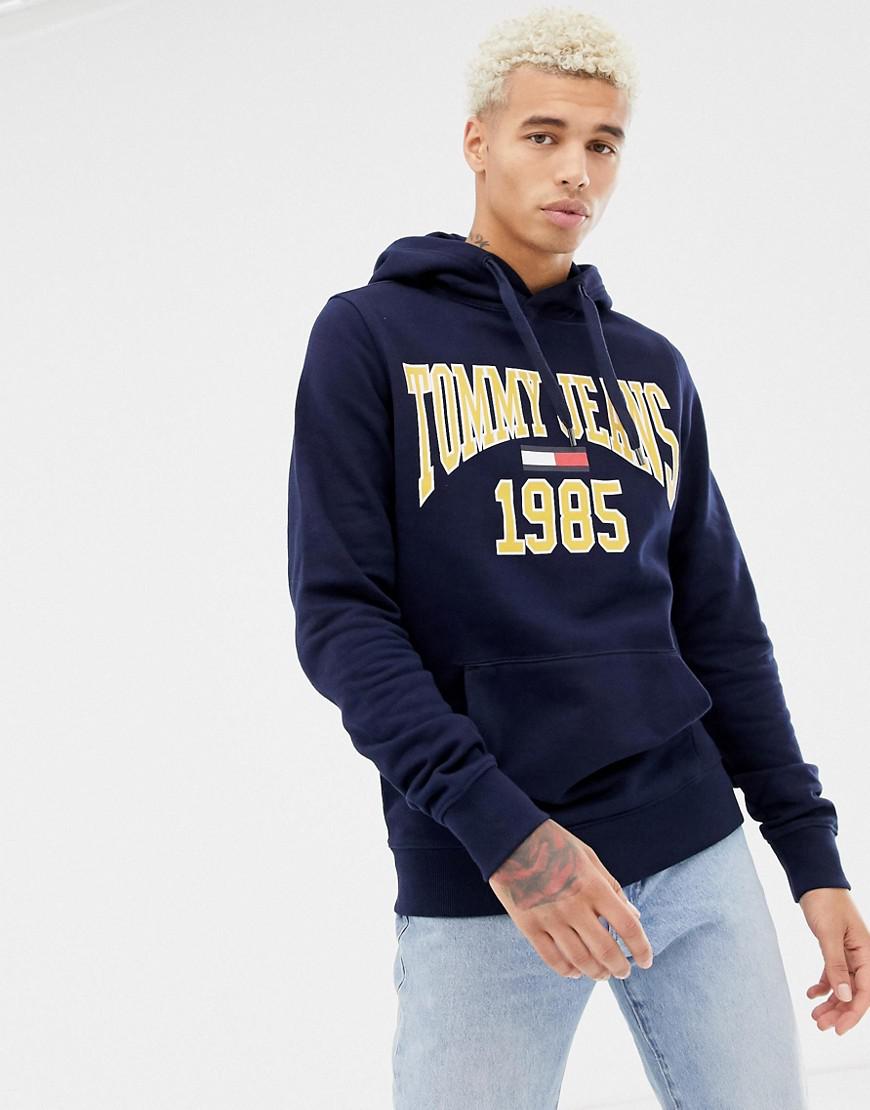 tommy jeans hoodie navy