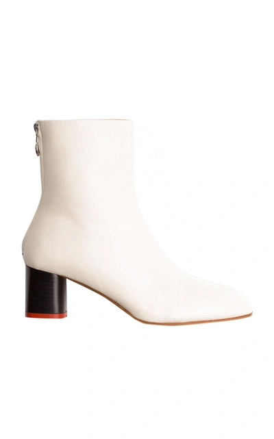 Shop Aeyde Florence Booties In White