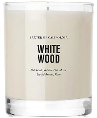 Shop Baxter Of California White Wood Scented Candle, 6-oz.