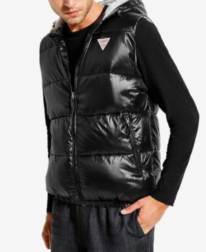 mens black guess jacket