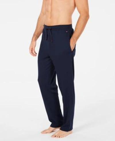 Shop Tommy Hilfiger Men's Thermal Pants In Dark Navy