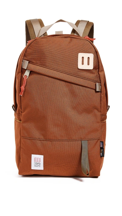 Shop Topo Designs Daypack Backpack In Clay