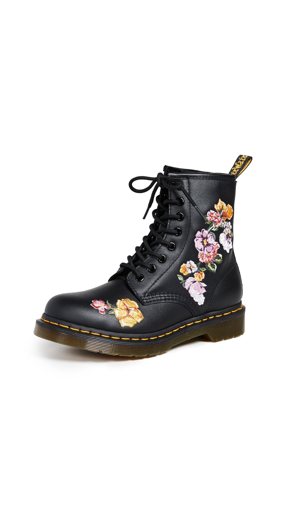 dr martens vonda black