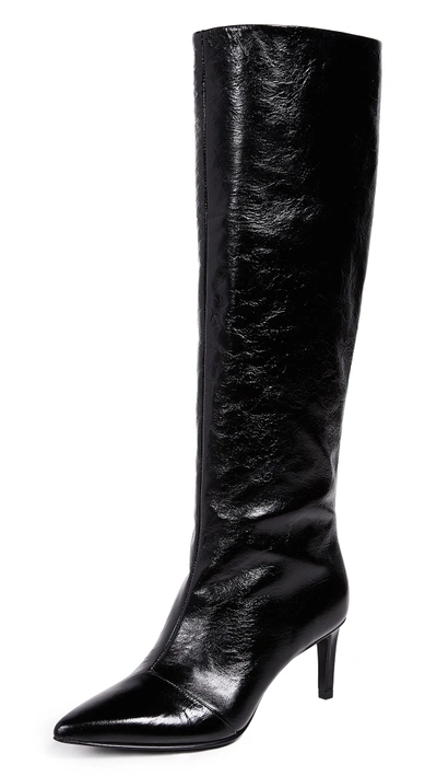 Shop Rag & Bone Beha Knee High Boots In Black