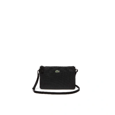 Lacoste Women's L.12.12 Concept Flat Crossover Bag - One Size In Black |  ModeSens