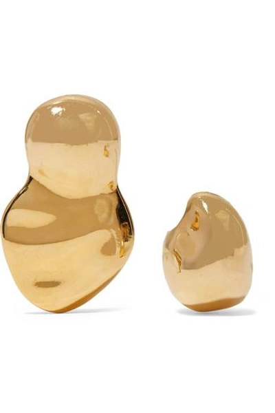 Shop Mounser Rêve Naissant Gold-plated Earrings