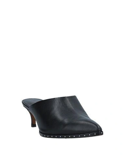 Shop Lola Cruz Mules In Black