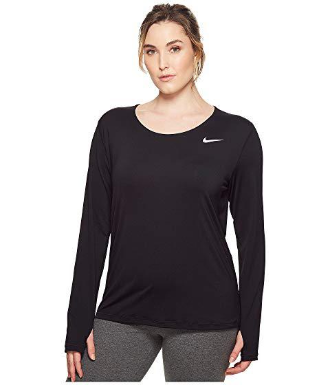 nike pro mesh long sleeve top