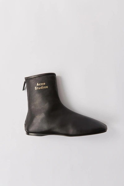 Acne hotsell flat boots