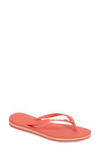 havaianas coral slim