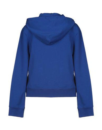 Shop Love Moschino Sweatshirts In Blue