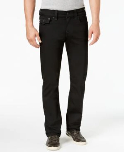 Shop True Religion Men's Ricky Straight Fit Jeans In Black Night