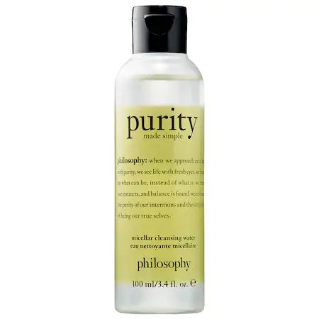 philosophy purity made simple micellar cleansing water