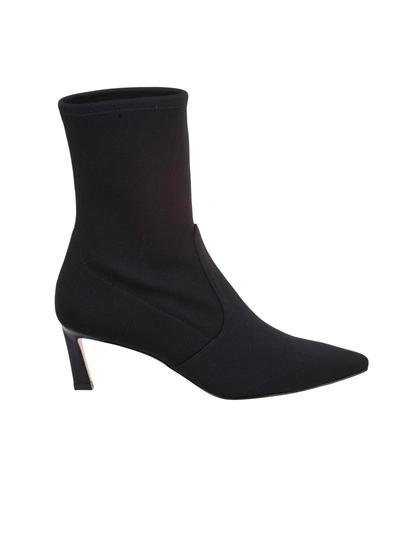 Shop Stuart Weitzman Rapture 55 Ankle Boots In Black