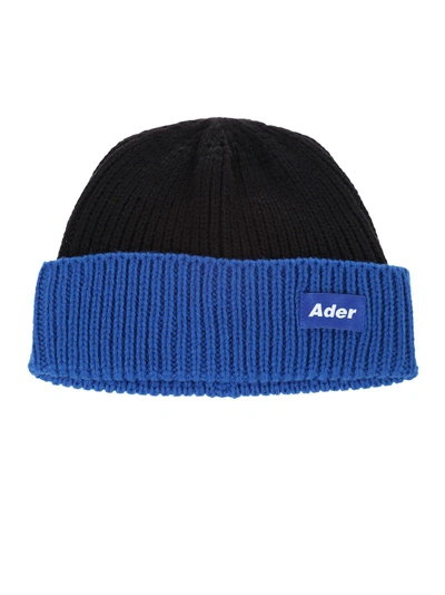 Shop Ader Error Logo Patch Beanie In Black