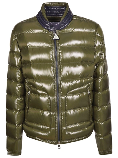 Moncler Aubert Padded Jacket In Verde | ModeSens