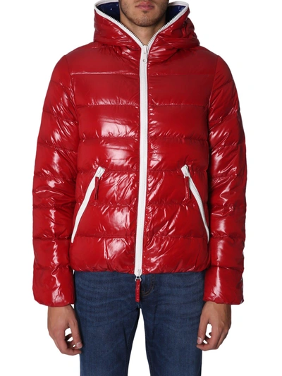Shop Duvetica Dioniso Bomber In Red