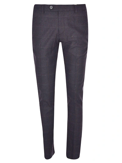 Shop Luigi Bianchi Mantova Check Trousers In U