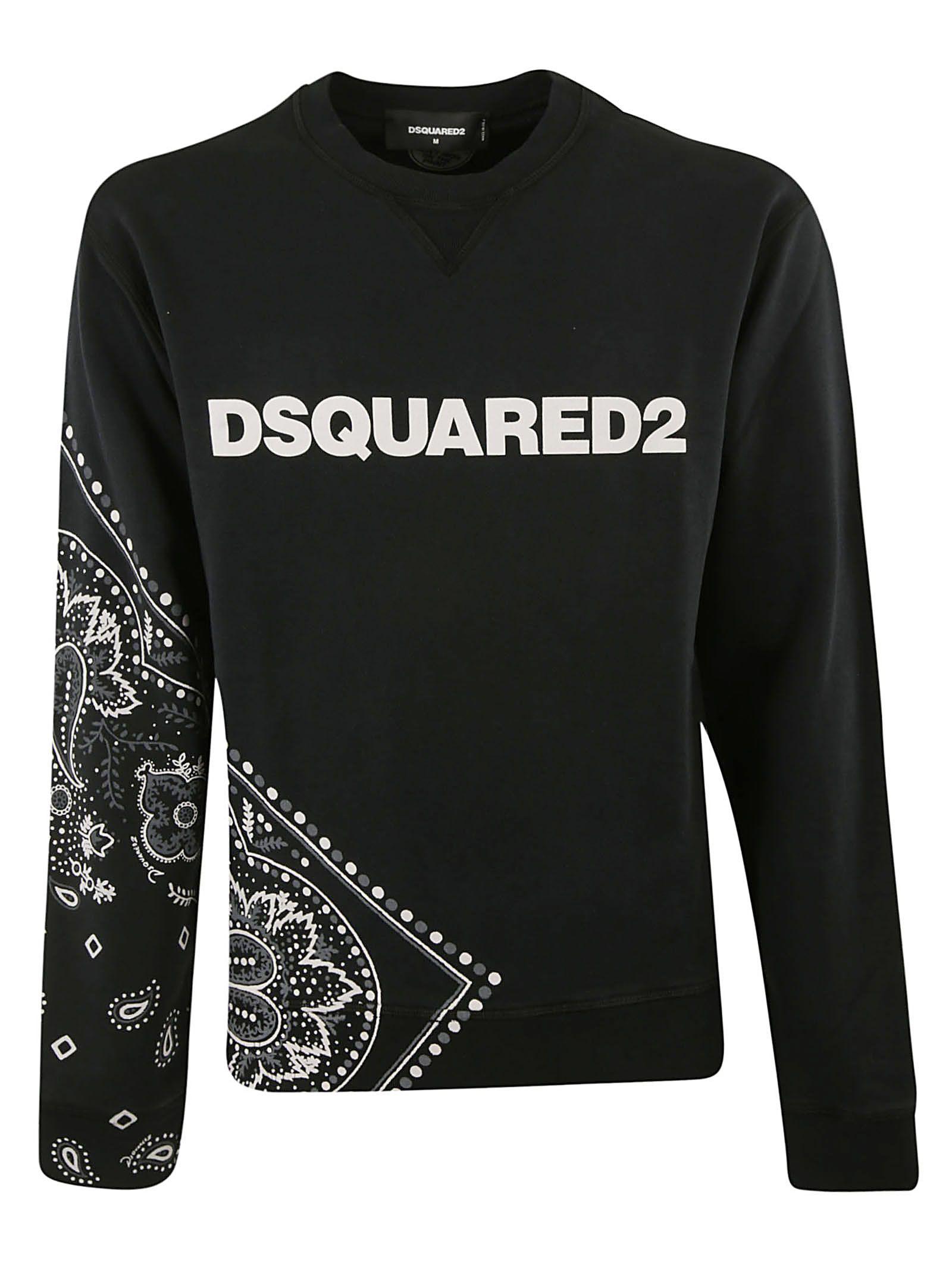 dsquared bandana sweatshirt