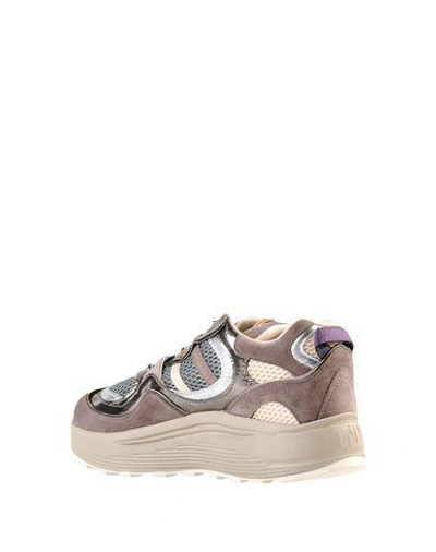 Shop Eytys Sneakers In Dove Grey