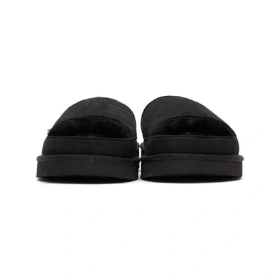 Shop Y/project Black Uggs Edition Shearling Slides