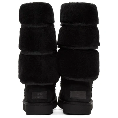 Shop Y/project Black Uggs Edition Layered Boots