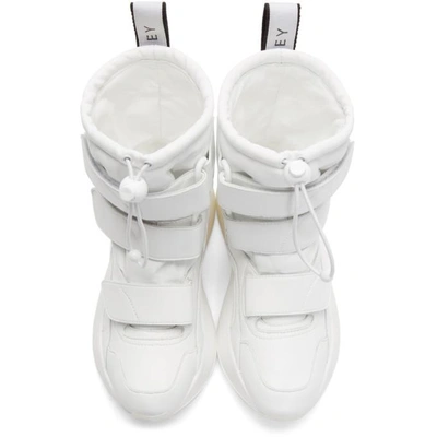 Shop Stella Mccartney White Eclypse Snow Boots In 9042 White/