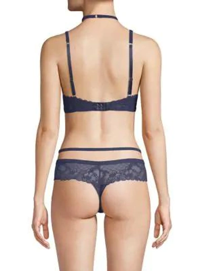 Shop Addiction Nouvelle Lingerie Rock Candy Underwire Bra In Navy
