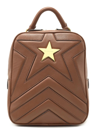 Shop Stella Mccartney 'stella Star' Bag In Brown