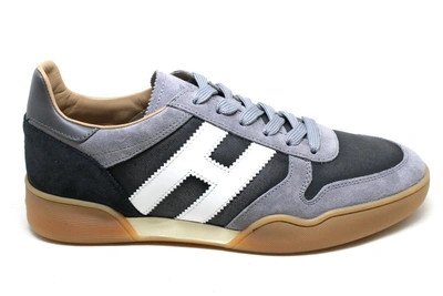 Shop Hogan Sneakers H357 In Grey/white