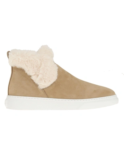 Shop Hogan H365 Ankle Boot In Natural