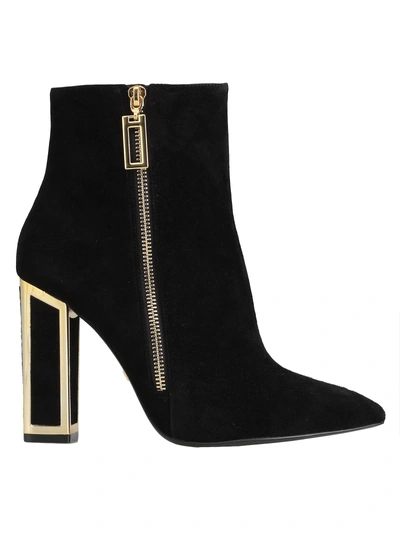 Shop Kat Maconie Agnes Ankle Boot In Black/gold