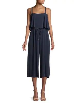 michael kors cropped jumpsuit