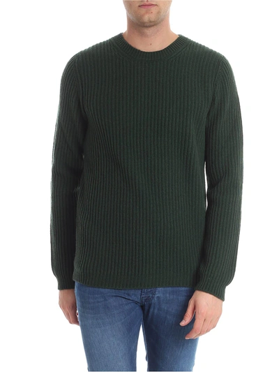 Shop Trussardi Wool Sweater In Green