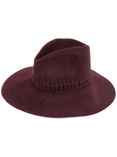 LOLA HATS FRETWORK HAT - 红色