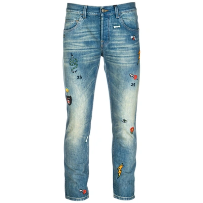 Shop Gucci Men's Jeans Denim In Blue