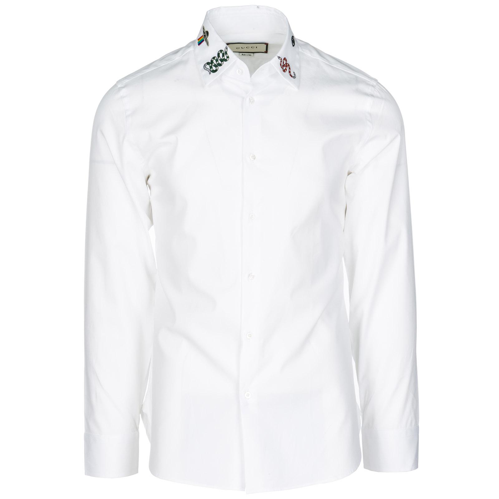white long sleeve gucci shirt