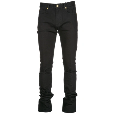 Shop Versace Men's Trousers Pants Men's Trousers Pants In Black