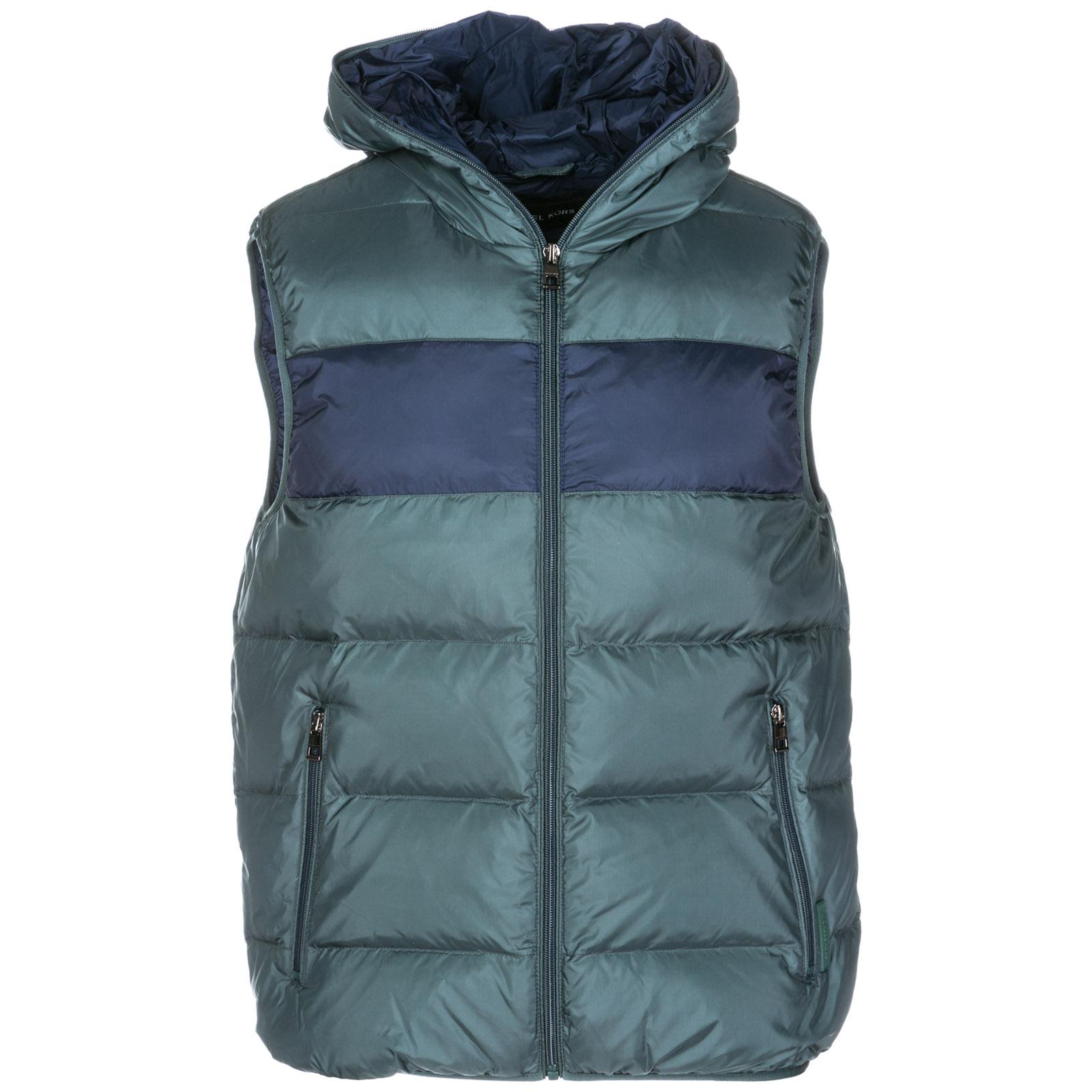 michael kors vest mens green