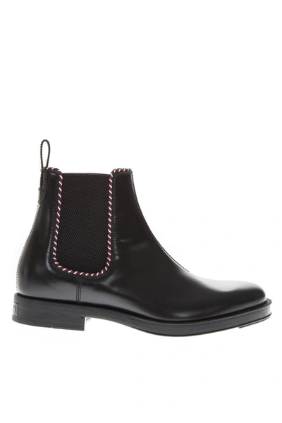 Shop Gucci Beyond Chelsea Boots In Black
