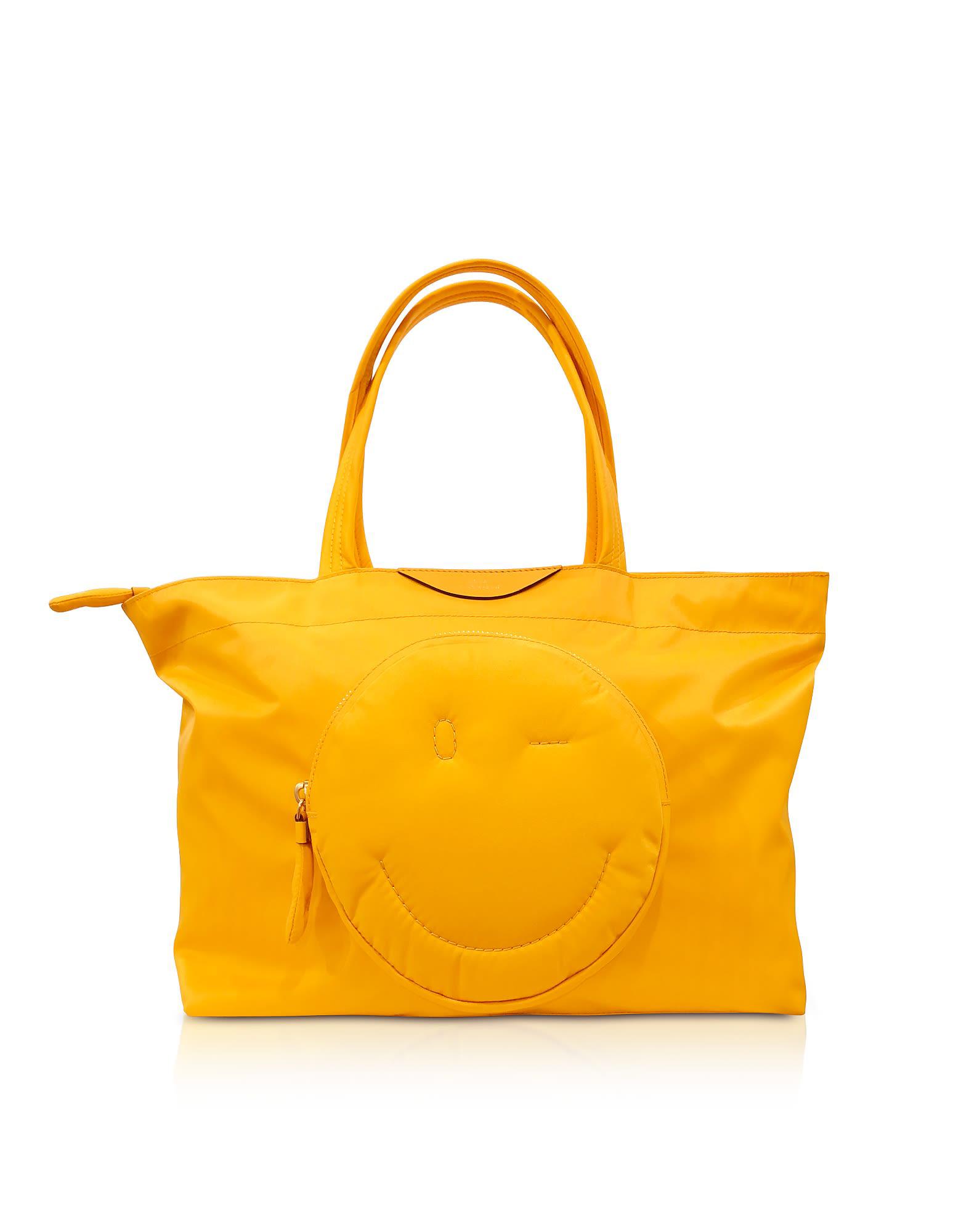 anya hindmarch smiley face bag