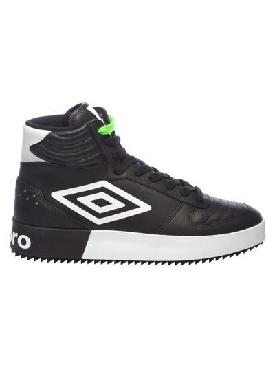 Umbro Hi-top Logo Trainers In Black | ModeSens